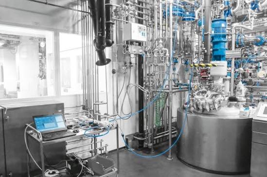 Electrical and automation panel at a pharmaceutical plant